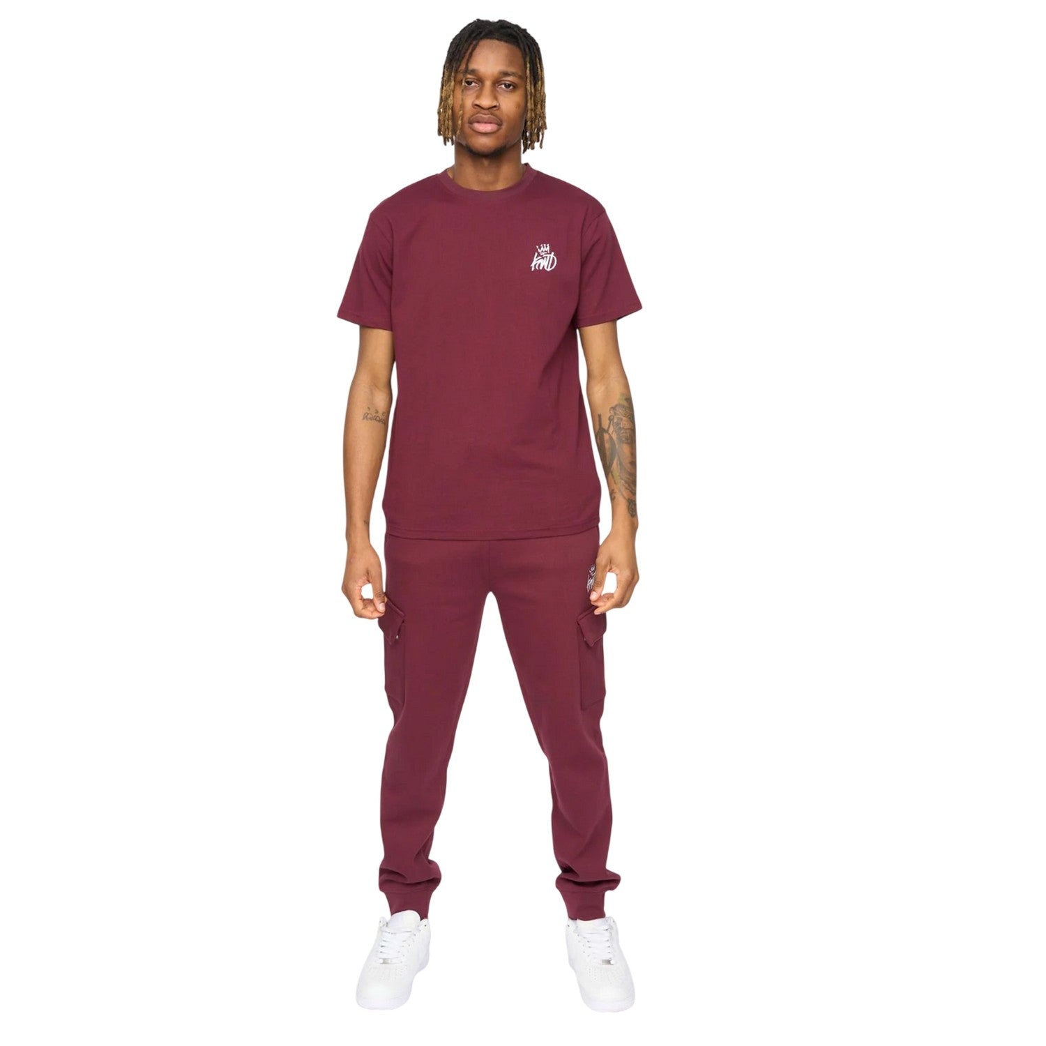 Burgundy - Lifestyle - Kings Will Dream Mens Crosby T-Shirt