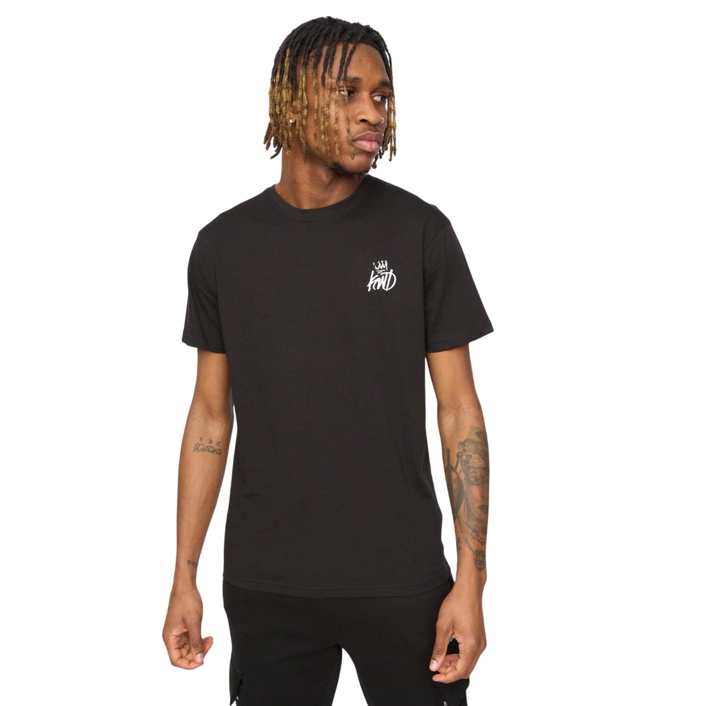 Black - Front - Kings Will Dream Mens Crosby T-Shirt