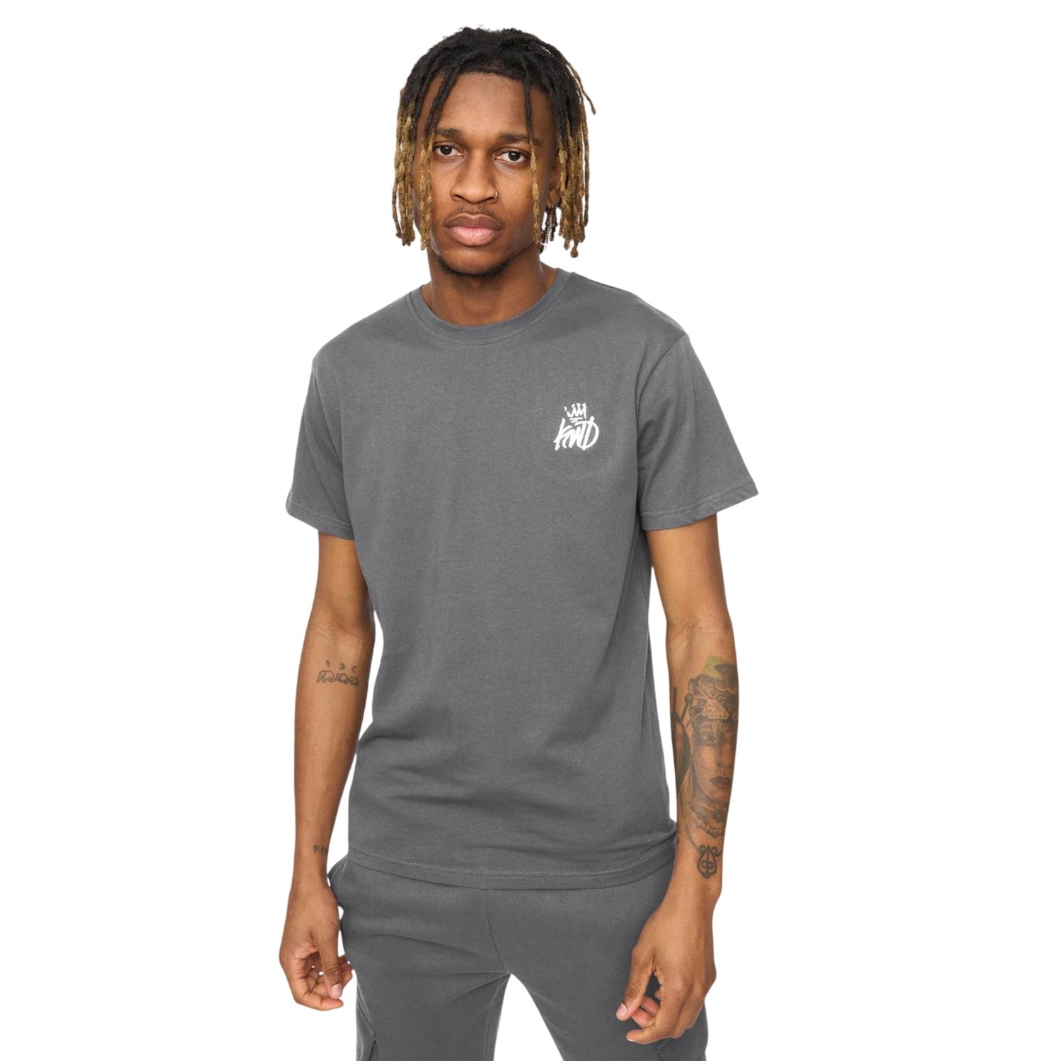 Asphalt - Front - Kings Will Dream Mens Crosby T-Shirt