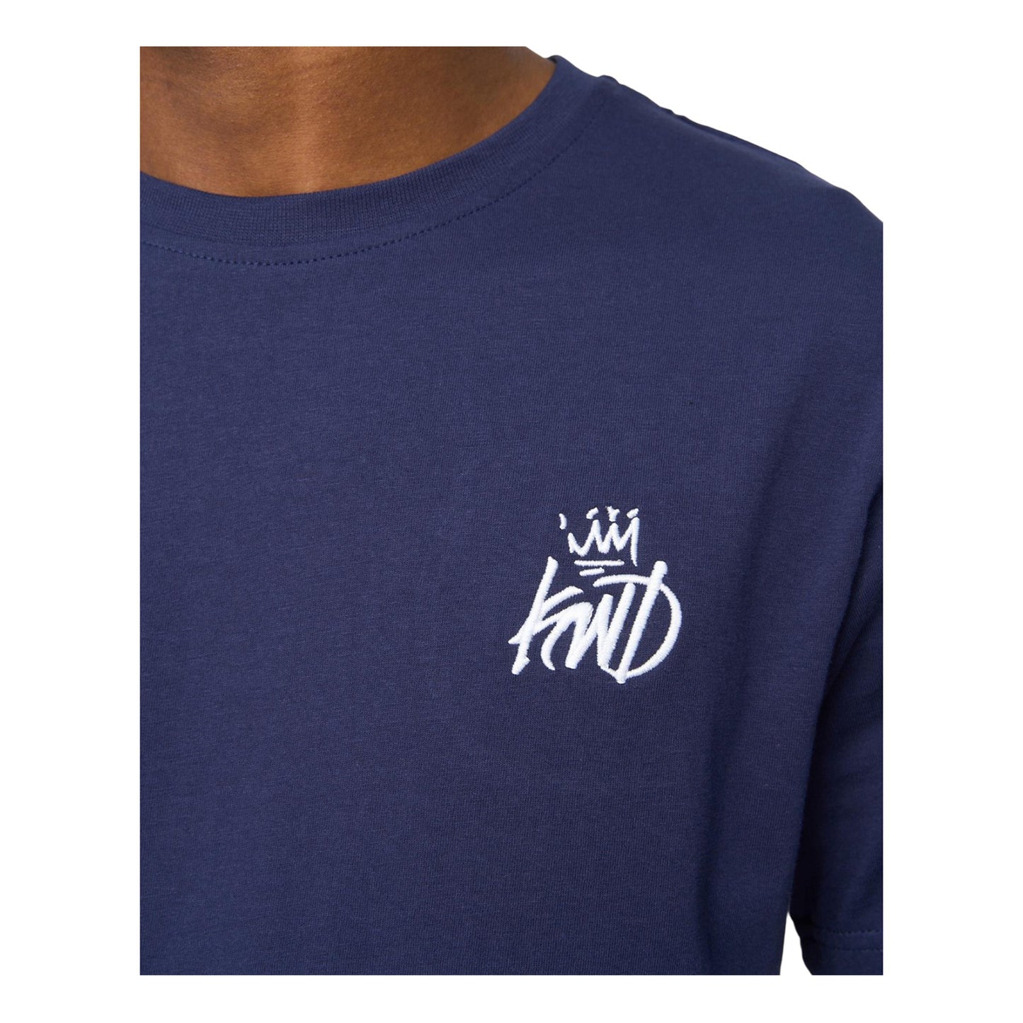 Navy - Side - Kings Will Dream Mens Crosby T-Shirt