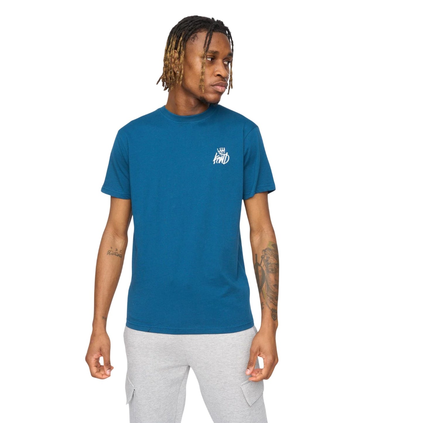 Teal - Front - Kings Will Dream Mens Crosby T-Shirt