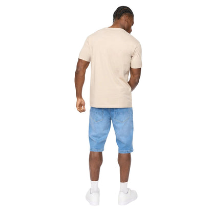Light Stone - Back - Crosshatch Mens Allmoore T-Shirt