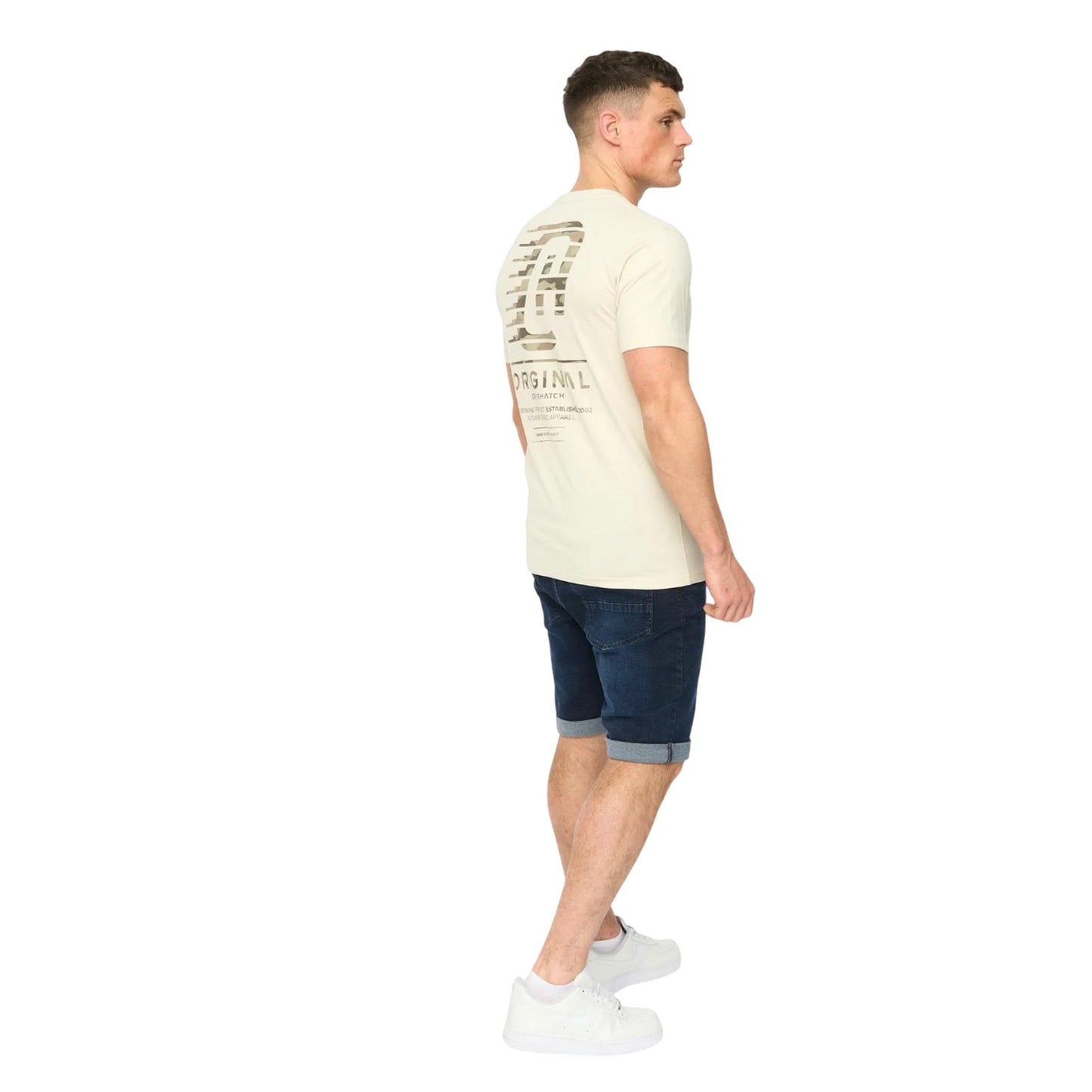 Neutral - Back - Crosshatch Mens Winchamp T-Shirt
