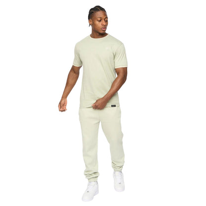 Light Olive - Lifestyle - Crosshatch Mens Preece T-Shirt