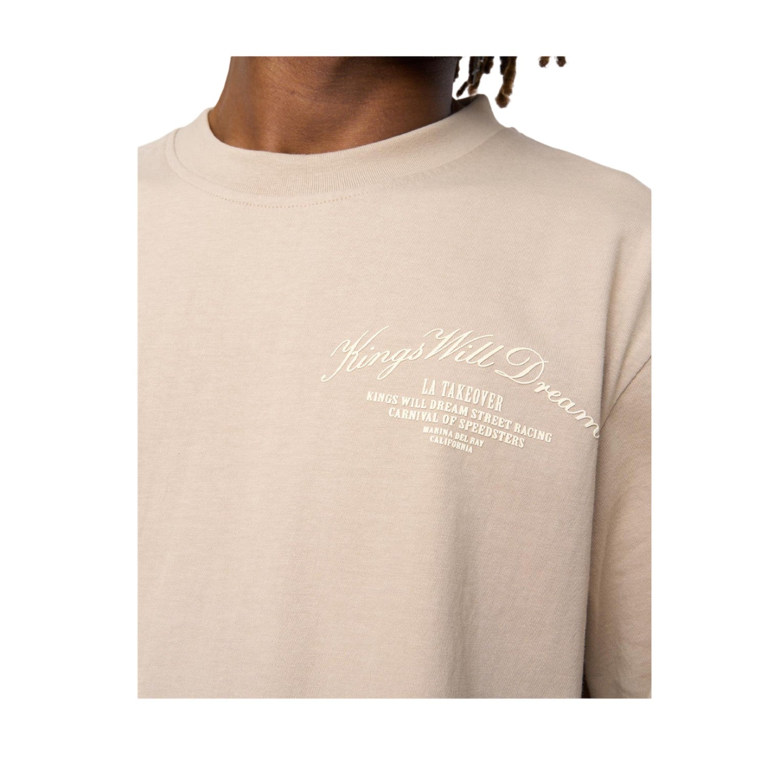 Stone - Side - Kings Will Dream Mens Arch Oversized T-Shirt