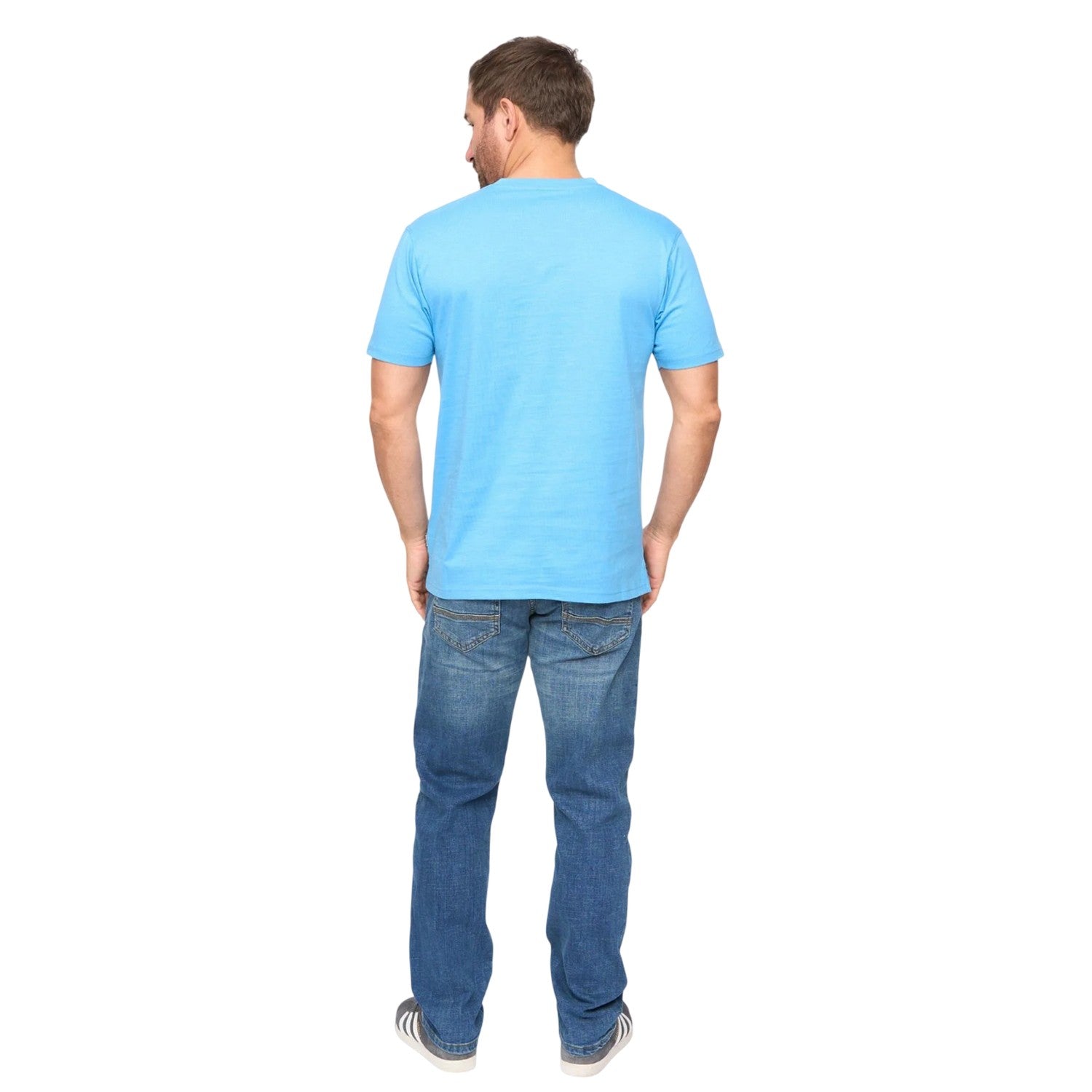 Blue - Back - Bewley & Ritch Mens Garside T-Shirt