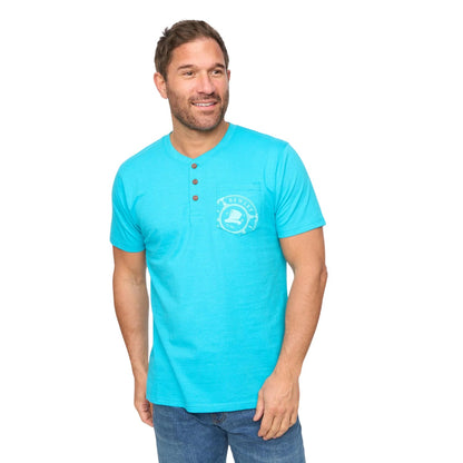 Turquoise - Front - Bewley & Ritch Mens Garside T-Shirt