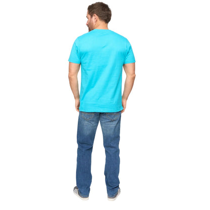 Turquoise - Back - Bewley & Ritch Mens Garside T-Shirt
