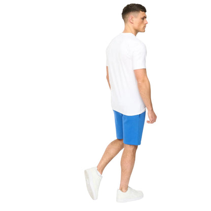 White - Back - Crosshatch Mens Kensby T-Shirt