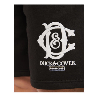Black - Side - Duck and Cover Mens Randolph Shorts