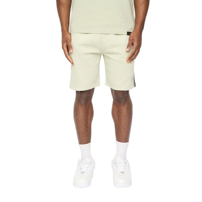 Light Olive - Front - Crosshatch Mens Branton Shorts