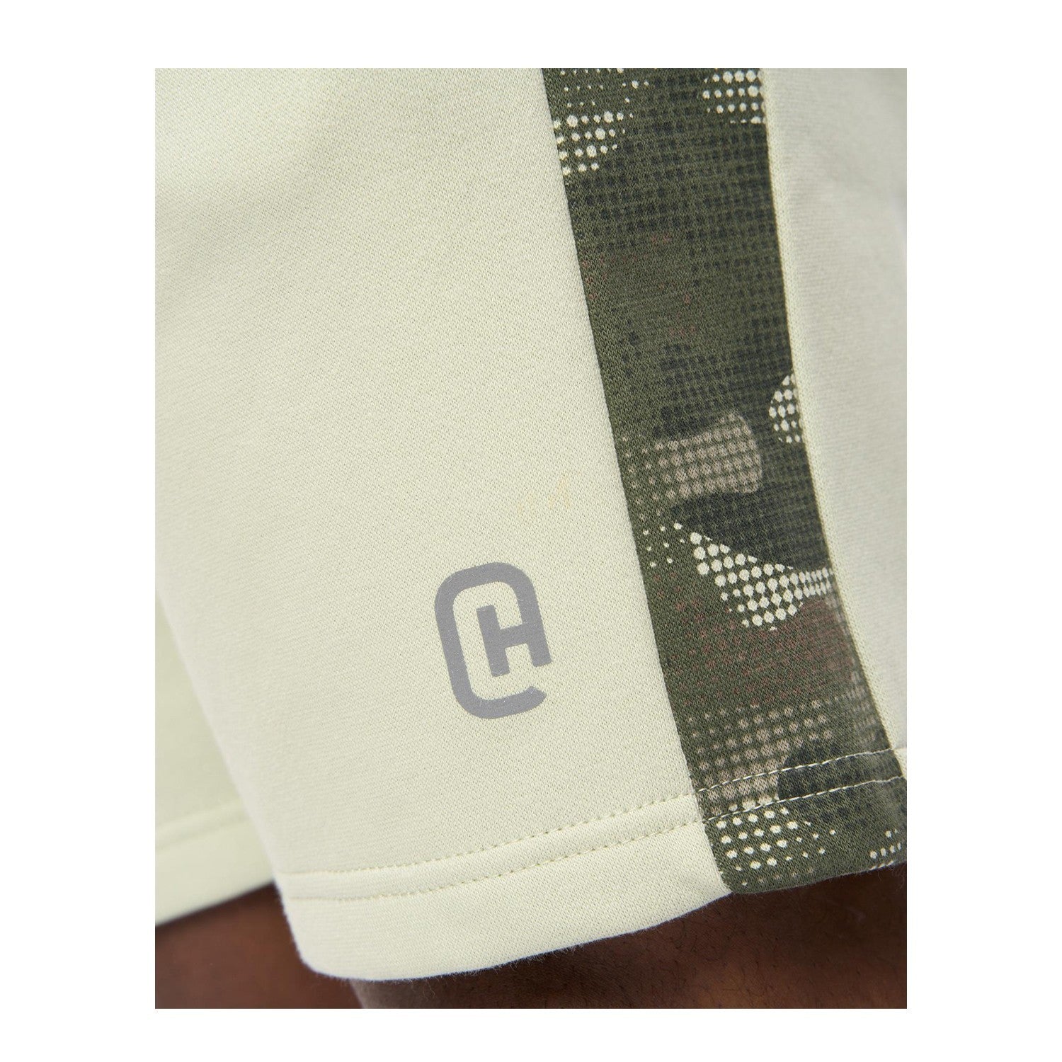 Light Olive - Side - Crosshatch Mens Branton Shorts
