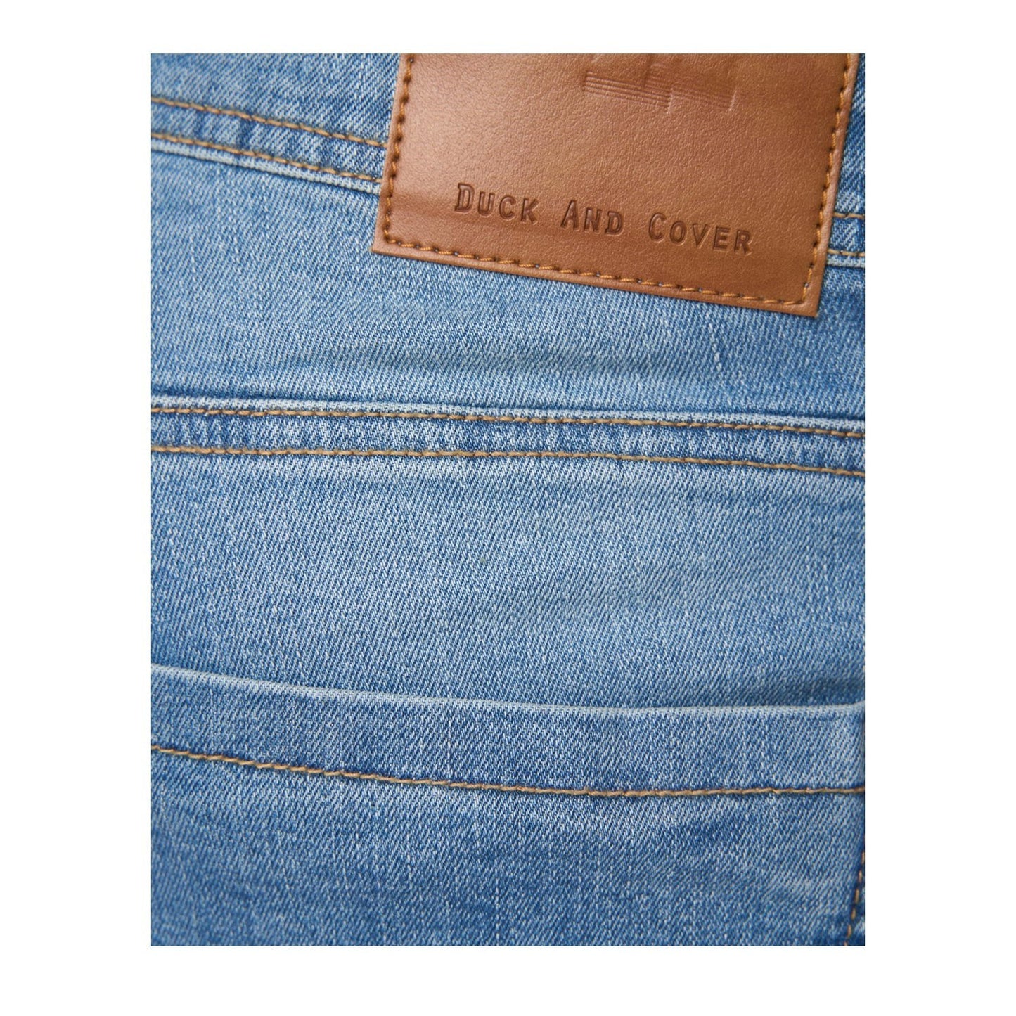 Light Wash - Side - Duck and Cover Mens Zeki Shorts