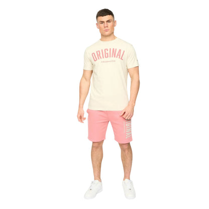 Pink - Lifestyle - Crosshatch Mens Kensby Shorts