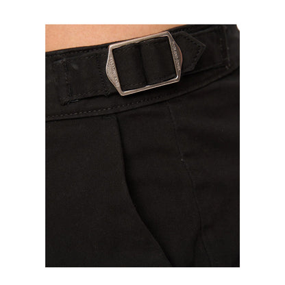Black - Side - Duck and Cover Mens Everett Chino Shorts