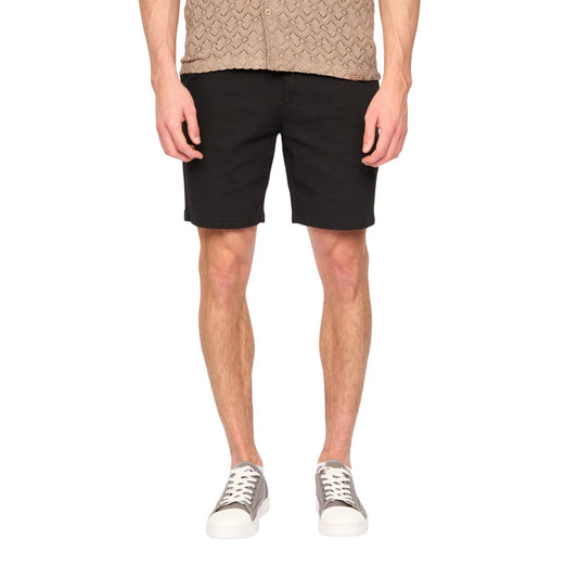 Black - Front - Duck and Cover Mens Everett Chino Shorts