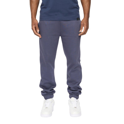 Navy - Front - Crosshatch Mens Preece Jogging Bottoms