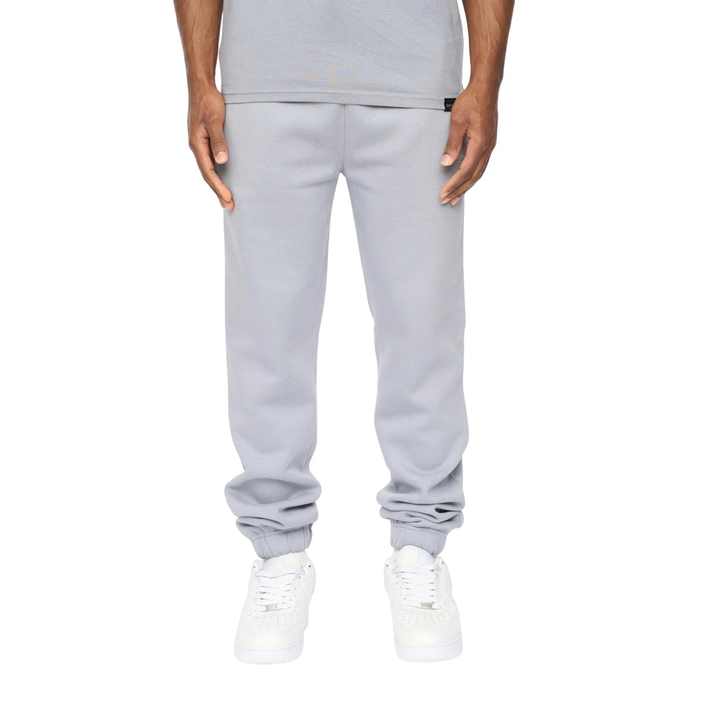 Steel Blue - Front - Crosshatch Mens Preece Jogging Bottoms