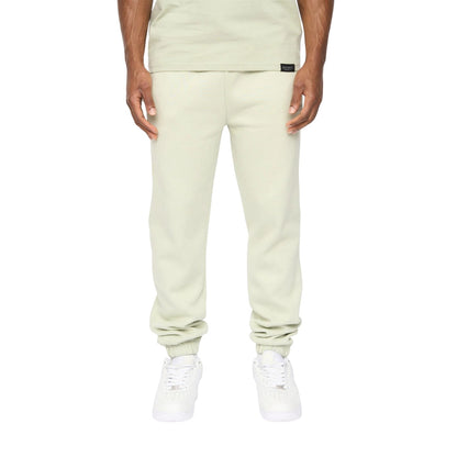 Light Olive - Front - Crosshatch Mens Preece Jogging Bottoms