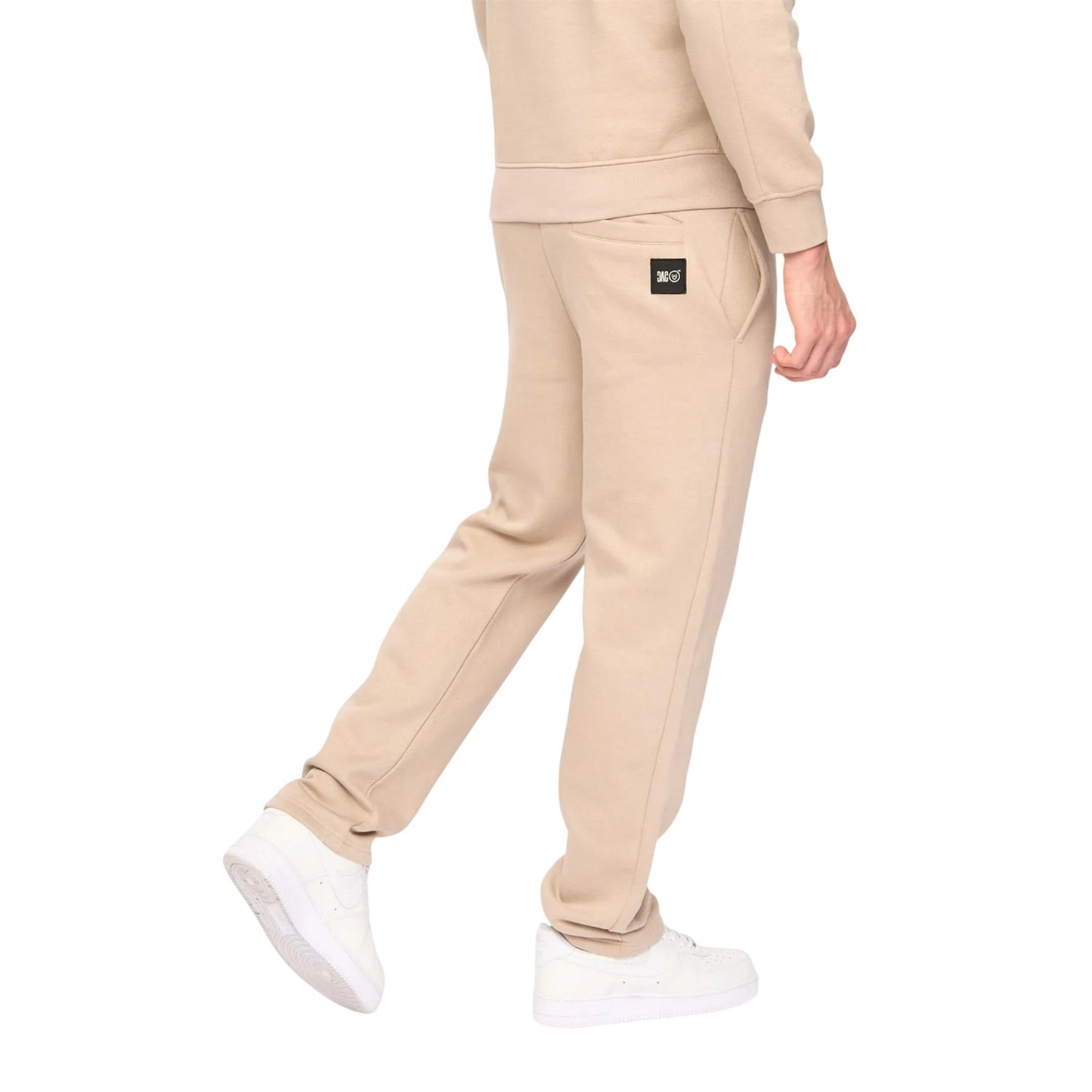 Stone - Back - Duck and Cover Mens Rayland Jogging Bottoms