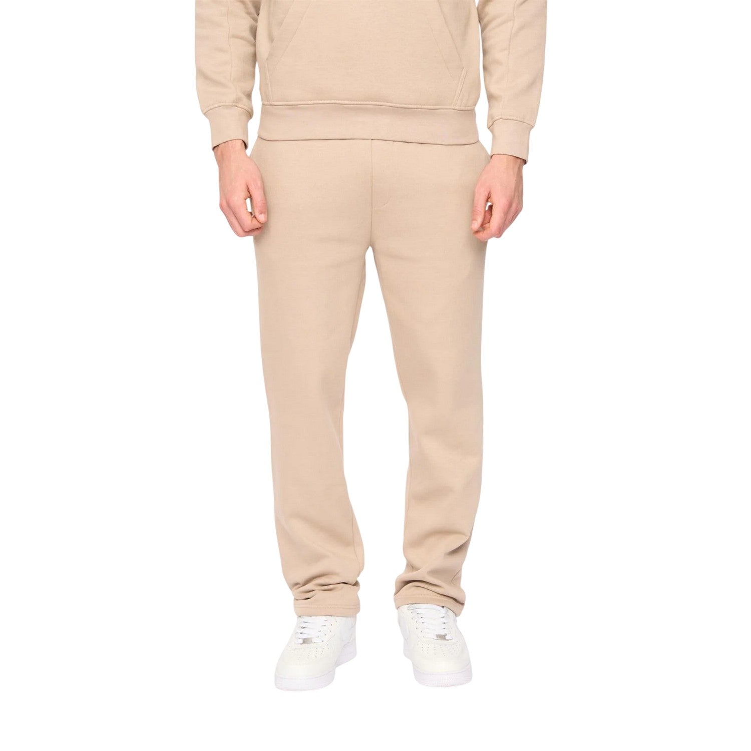 Stone - Front - Duck and Cover Mens Rayland Jogging Bottoms