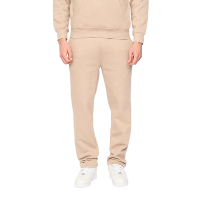 Stone - Front - Duck and Cover Mens Rayland Jogging Bottoms