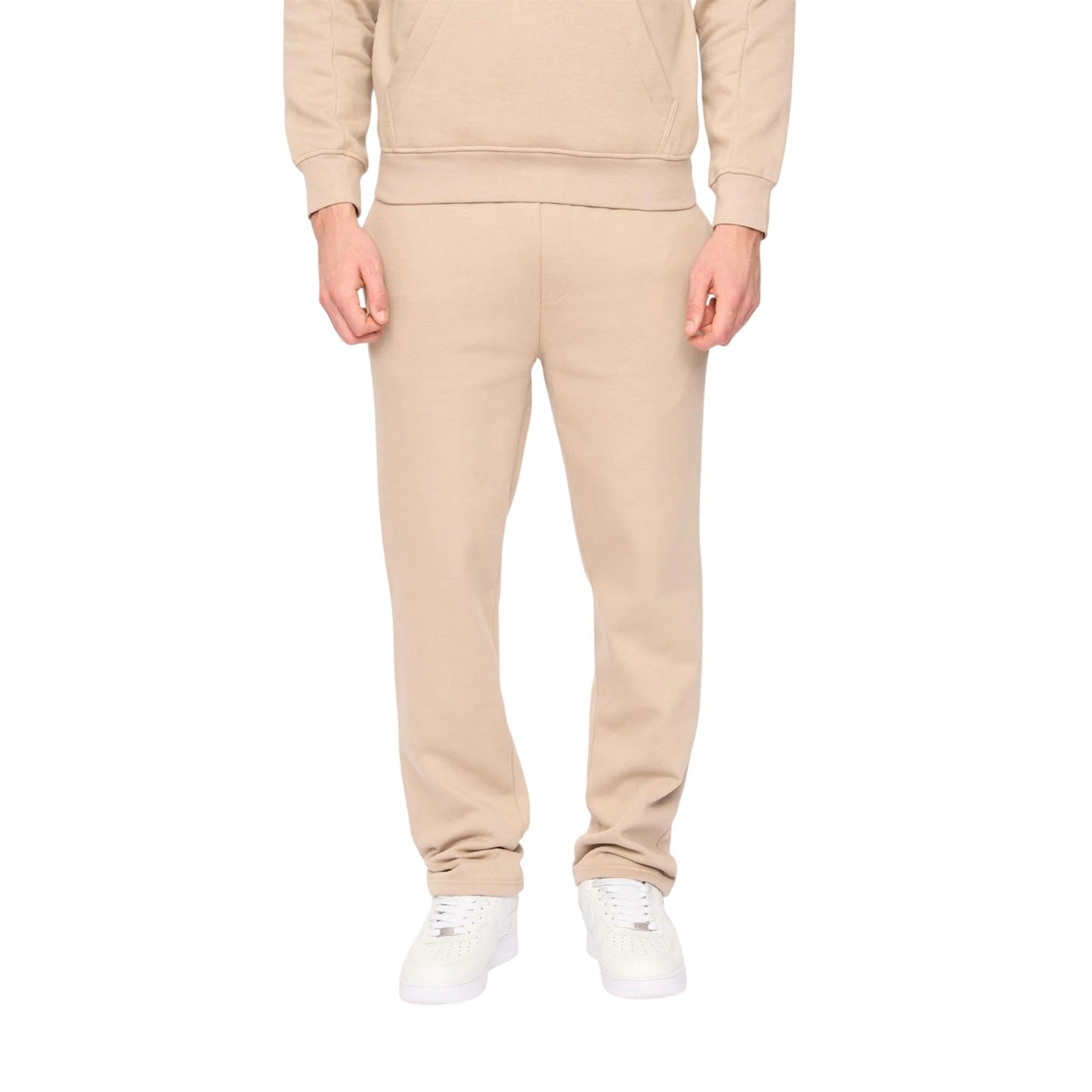 Stone - Front - Duck and Cover Mens Rayland Jogging Bottoms