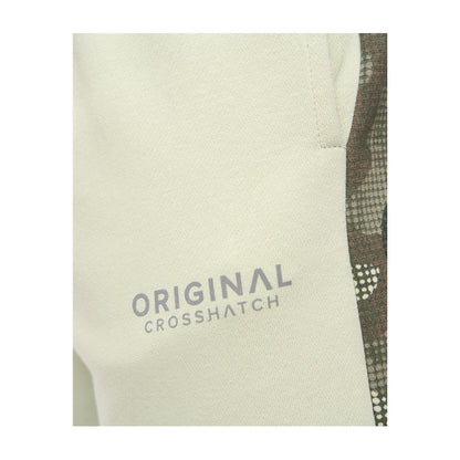 Light Olive - Side - Crosshatch Mens Branton Jogging Bottoms
