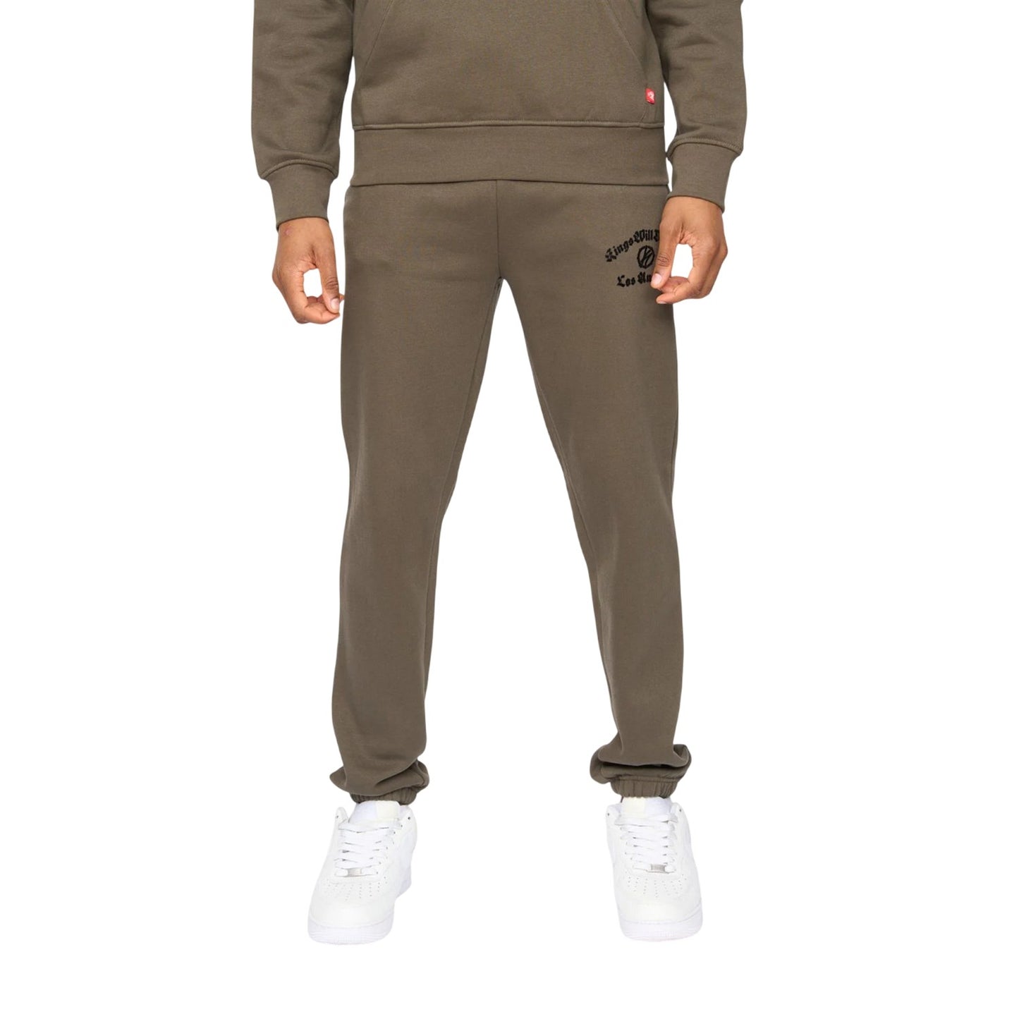 Olive - Front - Kings Will Dream Mens Gothically Jogging Bottoms