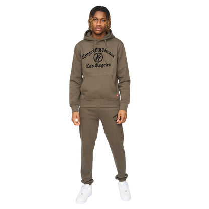 Olive - Side - Kings Will Dream Mens Gothically Jogging Bottoms