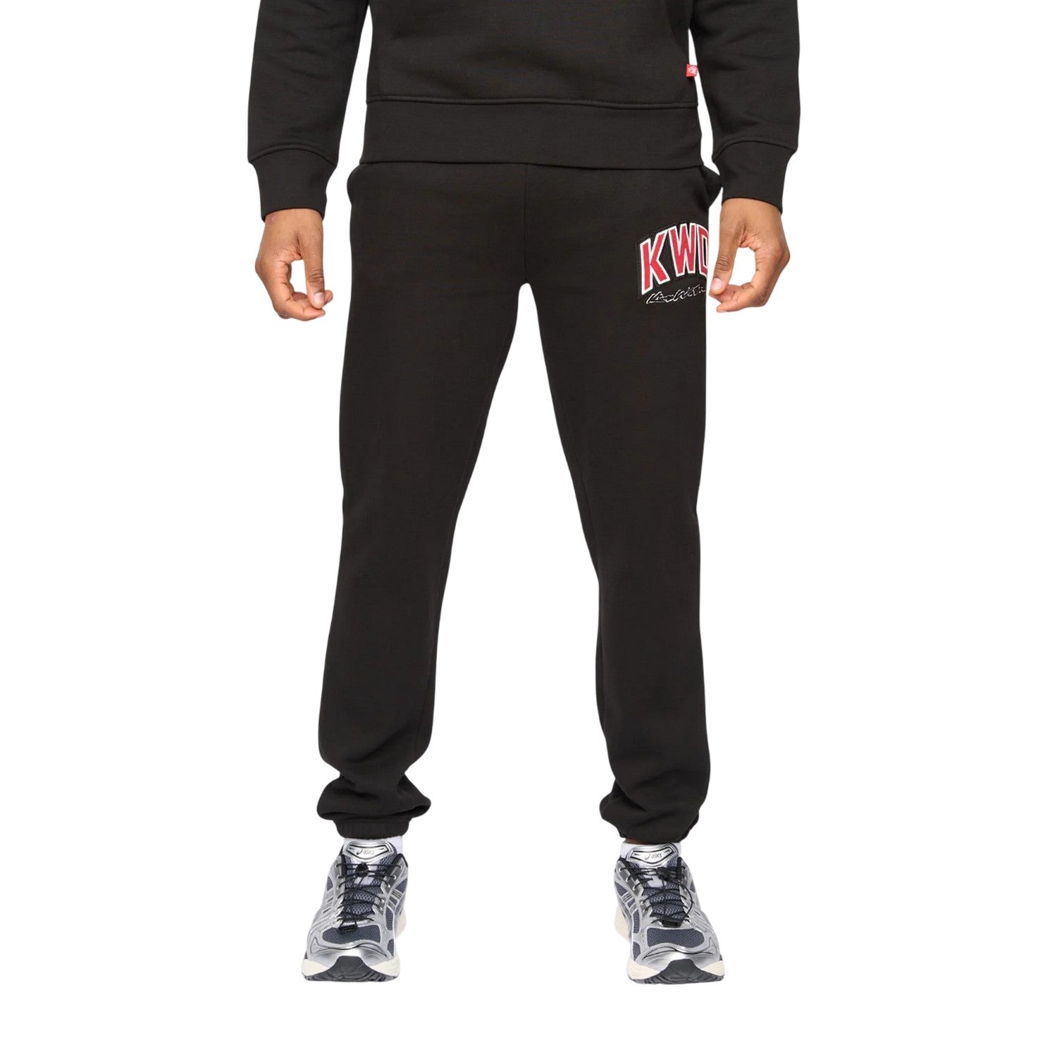 Black - Front - Kings Will Dream Mens Kingdome Jogging Bottoms