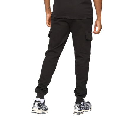 Black - Back - Kings Will Dream Mens Crosby Cargo Jogging Bottoms