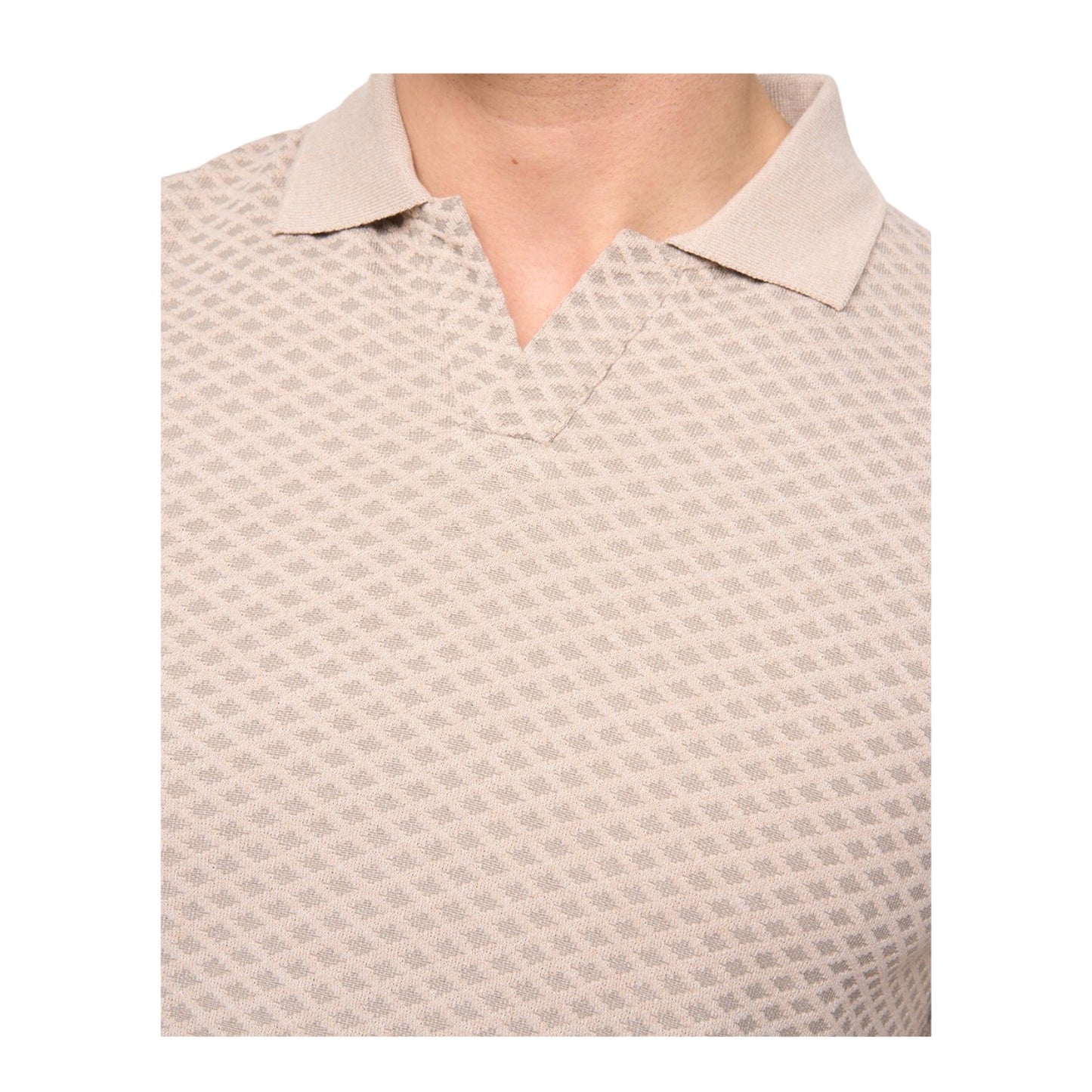 Stone - Side - Duck and Cover Mens Morwin Polo Shirt