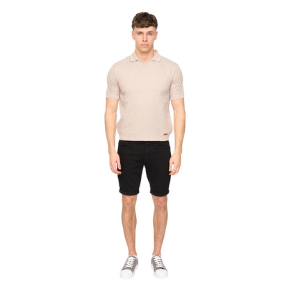 Stone - Pack Shot - Duck and Cover Mens Morwin Polo Shirt