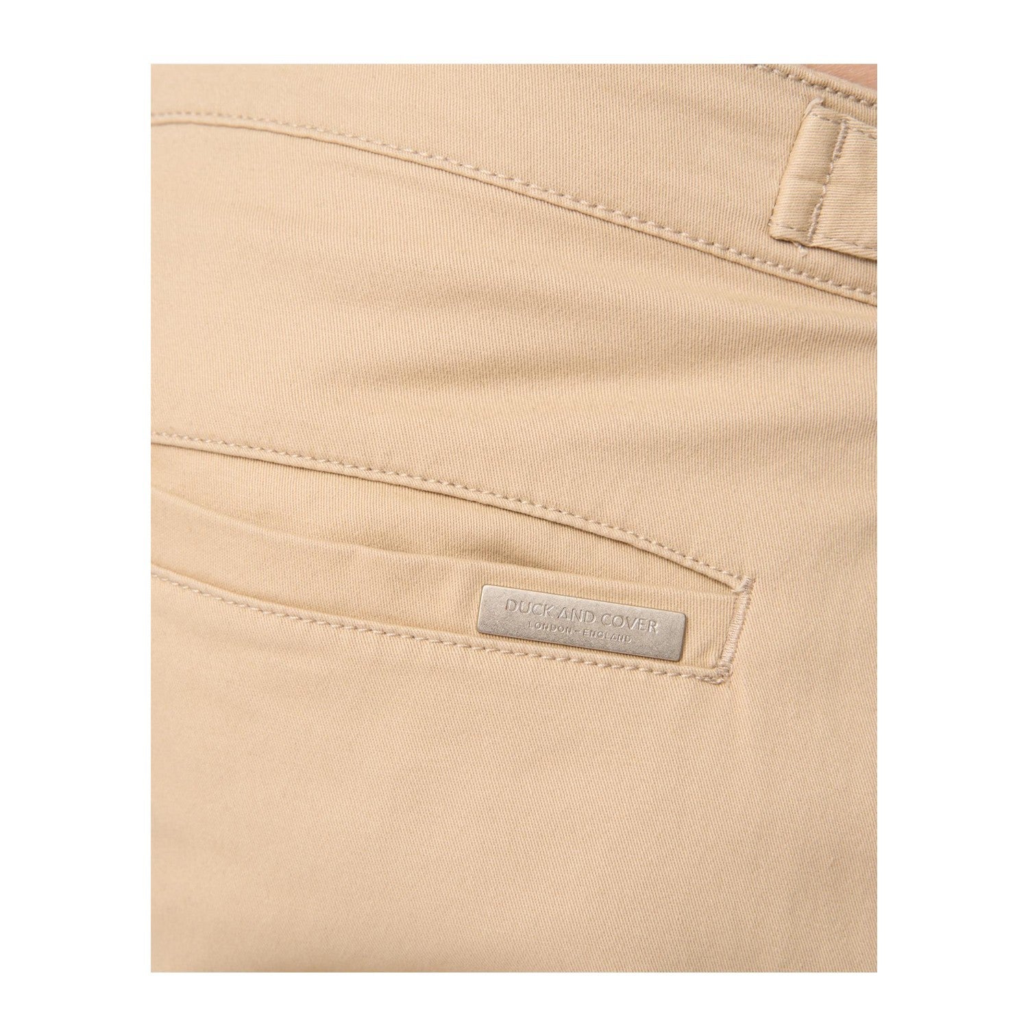 Stone - Side - Duck and Cover Mens Everett Chinos
