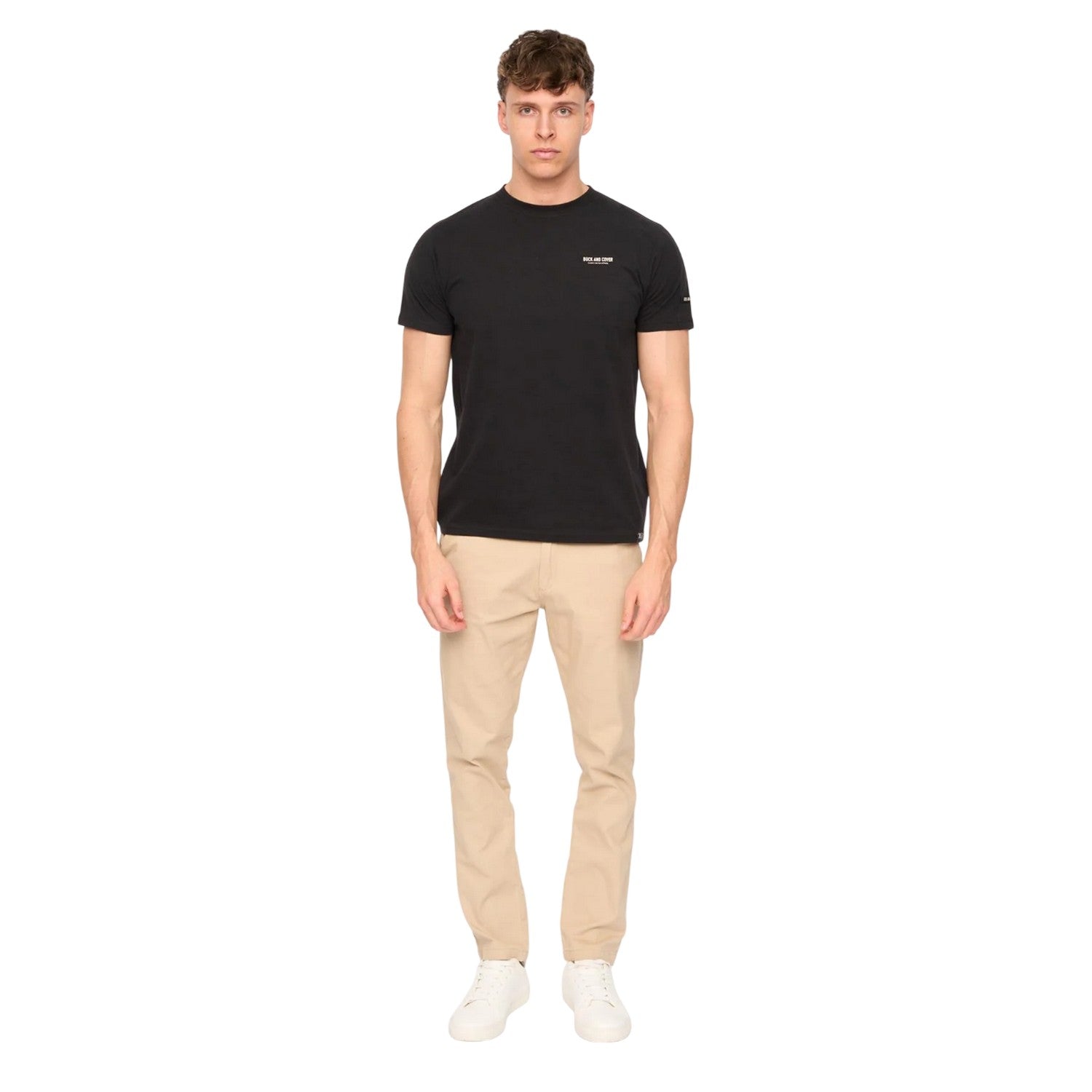 Stone - Lifestyle - Duck and Cover Mens Everett Chinos