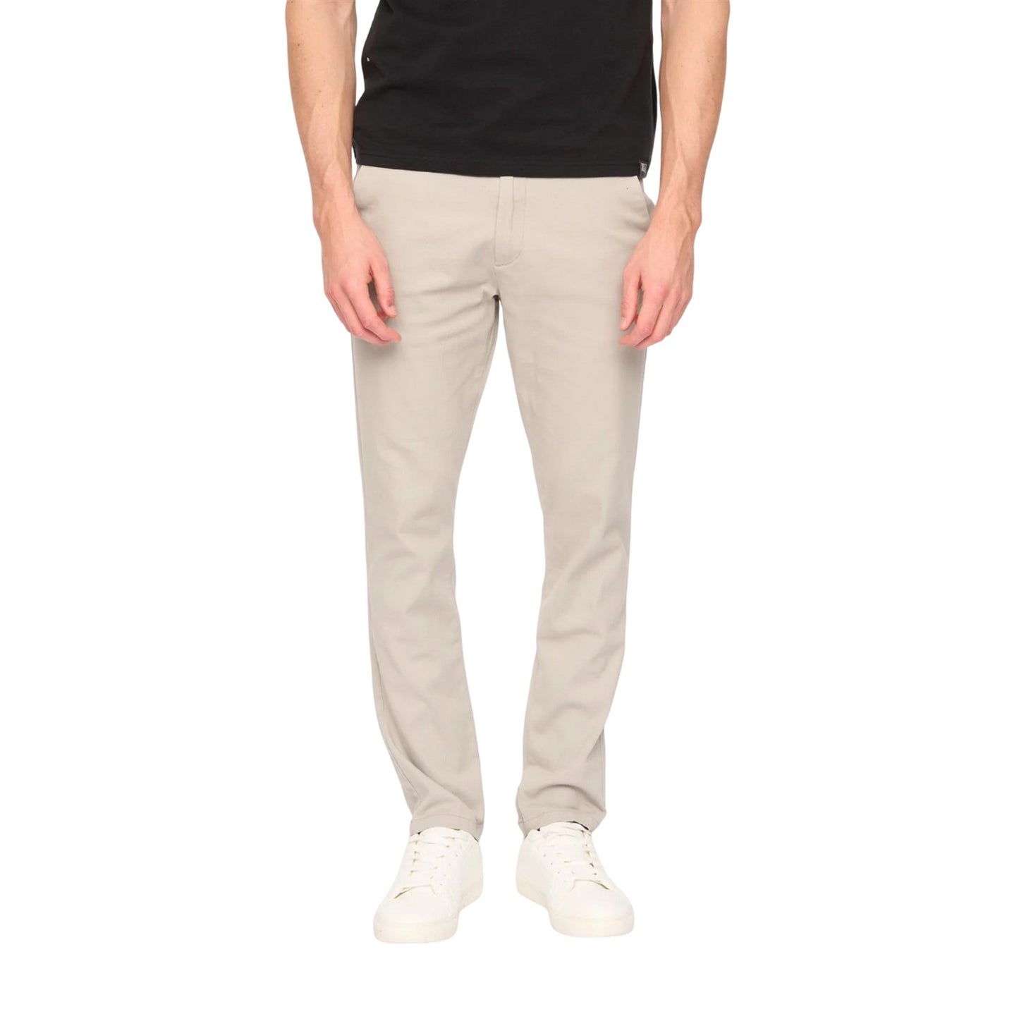 Light Grey - Front - Duck and Cover Mens Everett Chinos