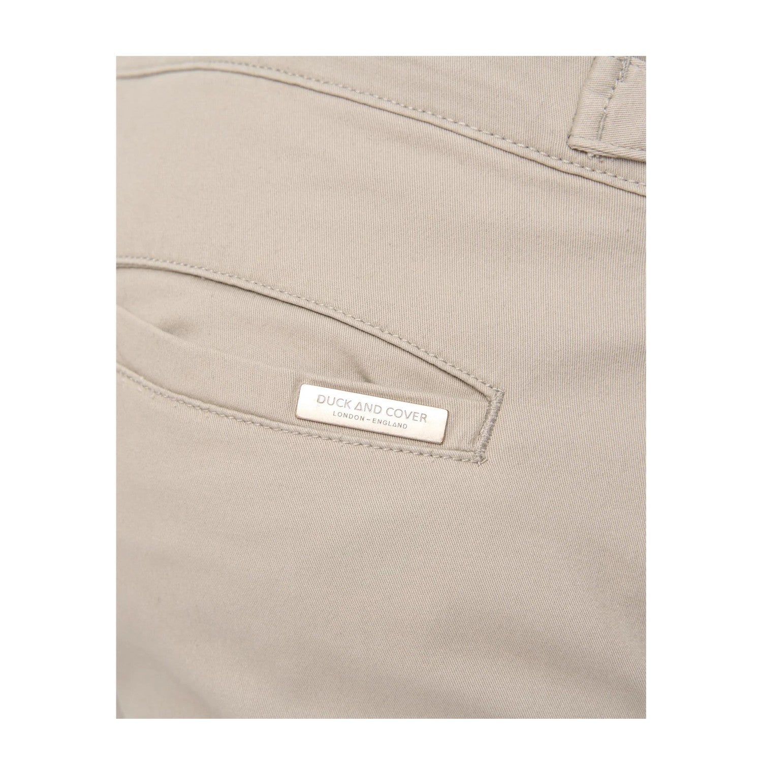 Light Grey - Side - Duck and Cover Mens Everett Chinos