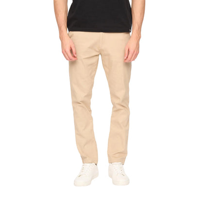 Stone - Front - Duck and Cover Mens Everett Chinos