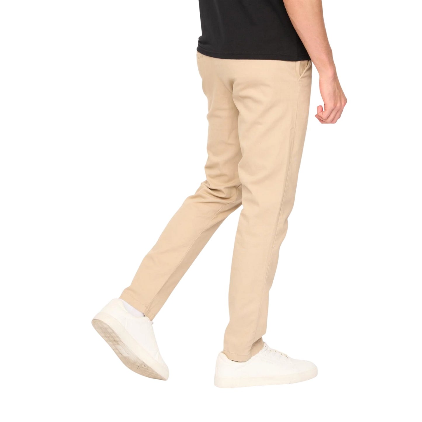Stone - Back - Duck and Cover Mens Everett Chinos