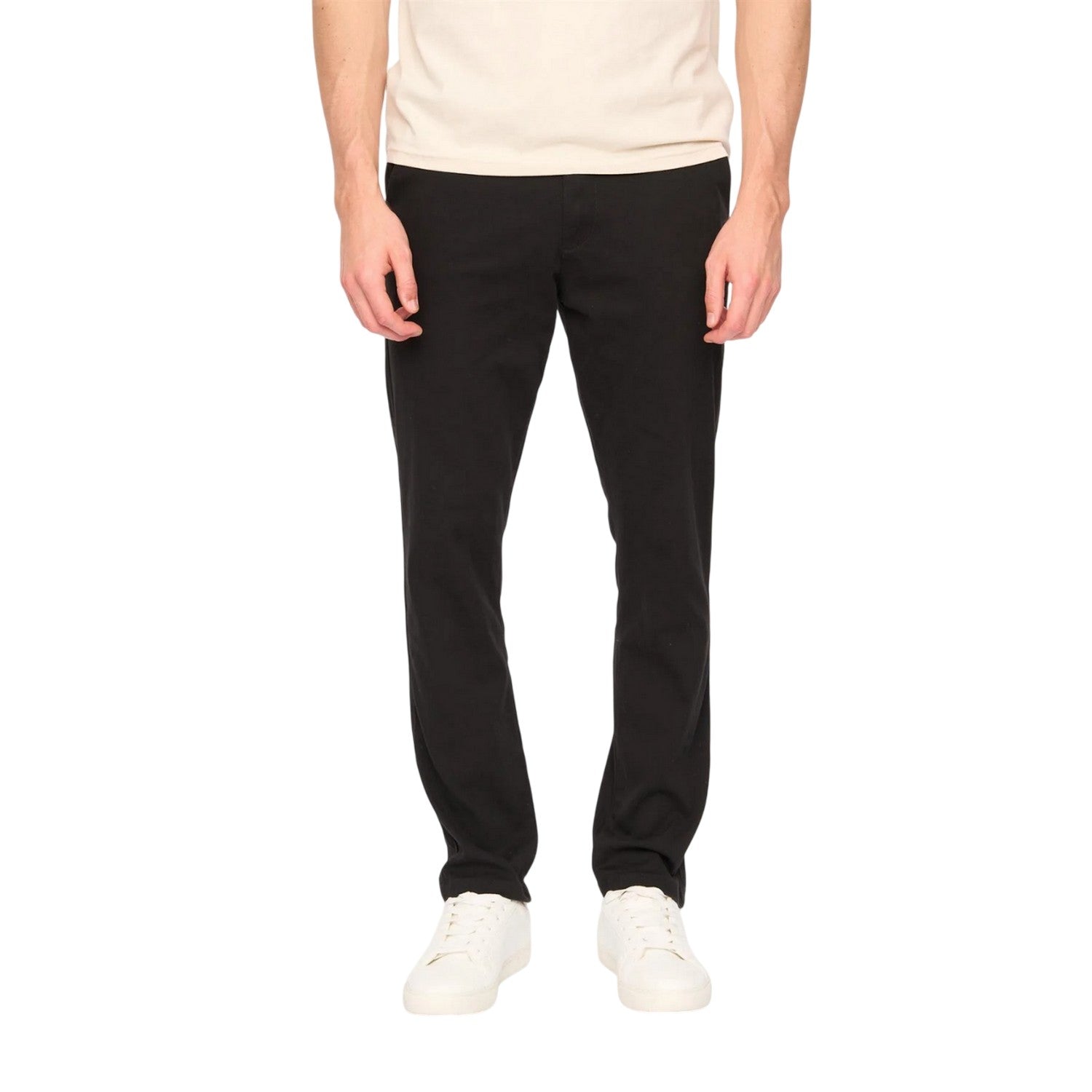 Black - Front - Duck and Cover Mens Everett Chinos