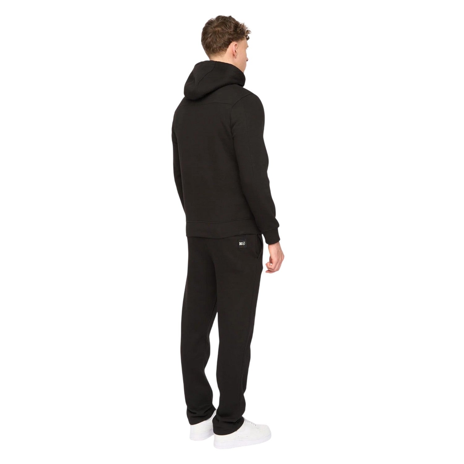 Black - Back - Duck and Cover Mens Rayland Hoodie