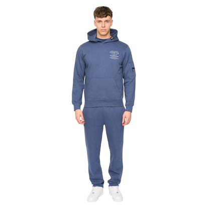 Denim Blue - Lifestyle - Duck and Cover Mens Rayland Hoodie