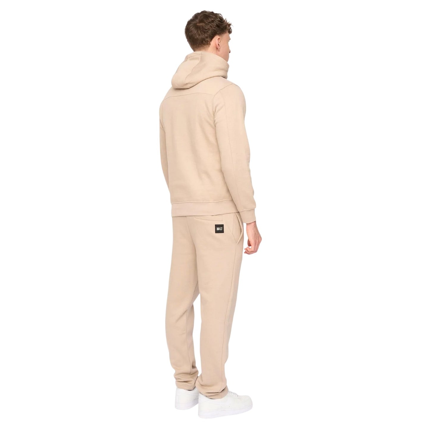 Stone - Back - Duck and Cover Mens Rayland Hoodie