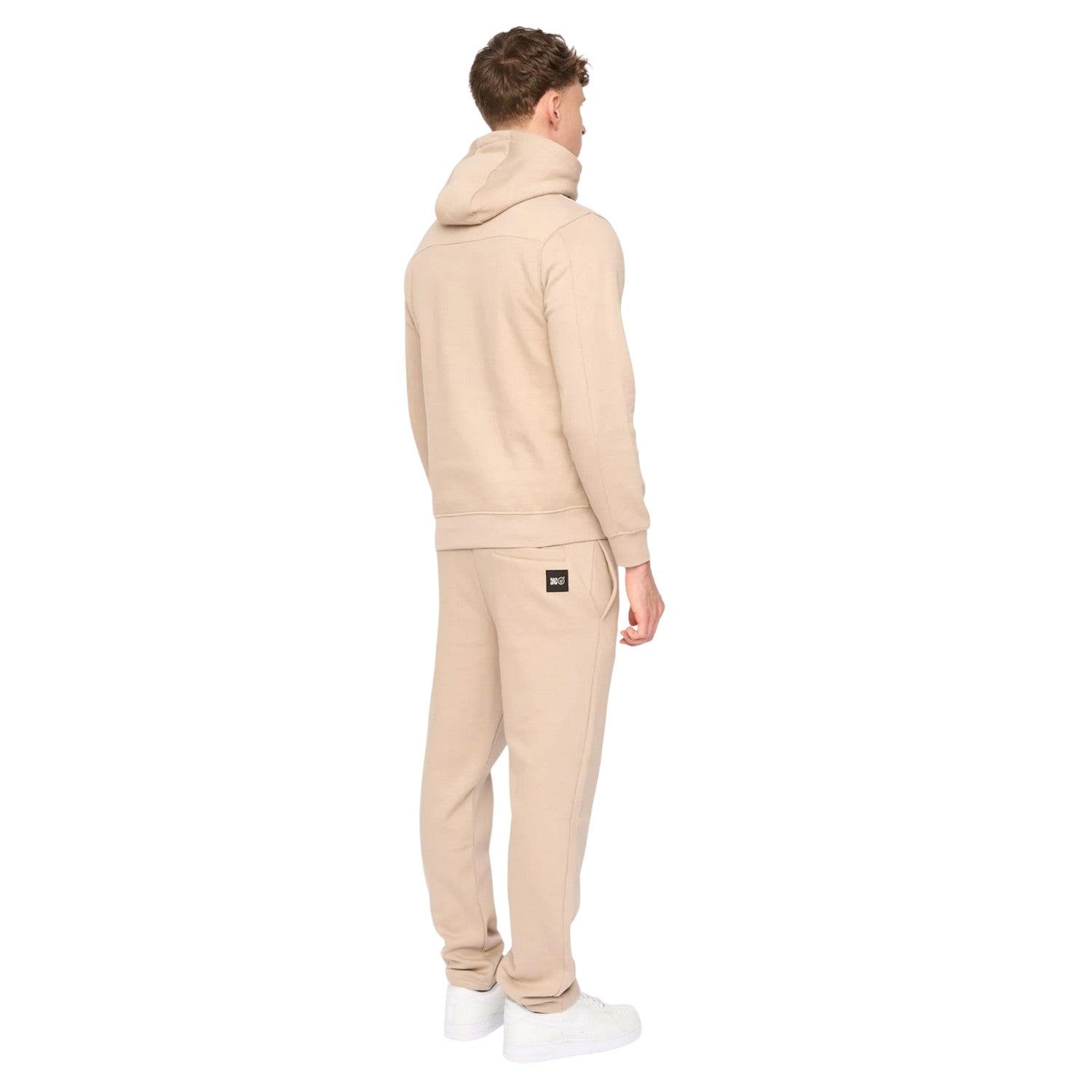 Stone - Back - Duck and Cover Mens Rayland Hoodie
