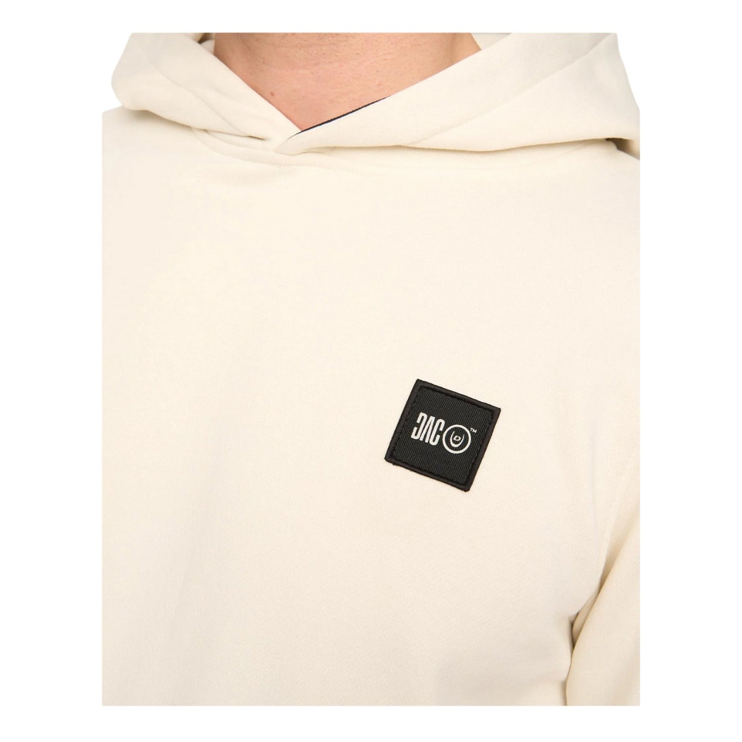 Light Stone - Side - Duck and Cover Mens Wrentham Hoodie