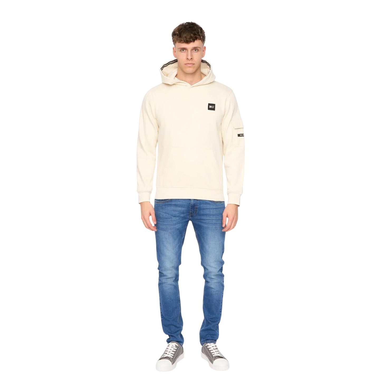 Light Stone - Lifestyle - Duck and Cover Mens Wrentham Hoodie