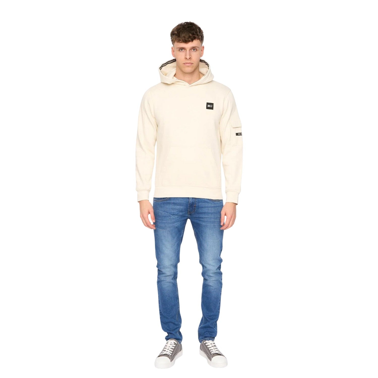 Light Stone - Lifestyle - Duck and Cover Mens Wrentham Hoodie