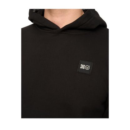 Black - Side - Duck and Cover Mens Wrentham Hoodie
