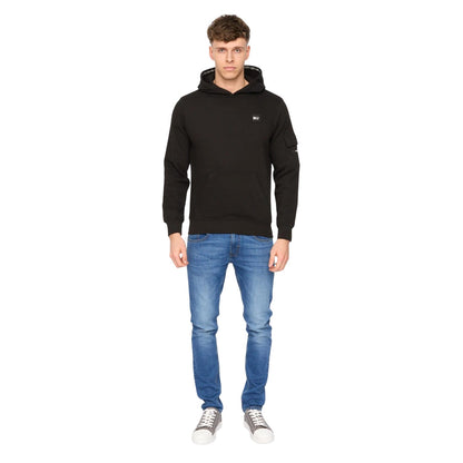 Black - Lifestyle - Duck and Cover Mens Wrentham Hoodie